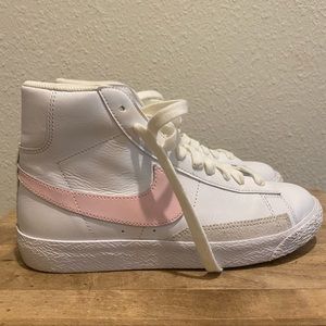 Pink Nike Blazers